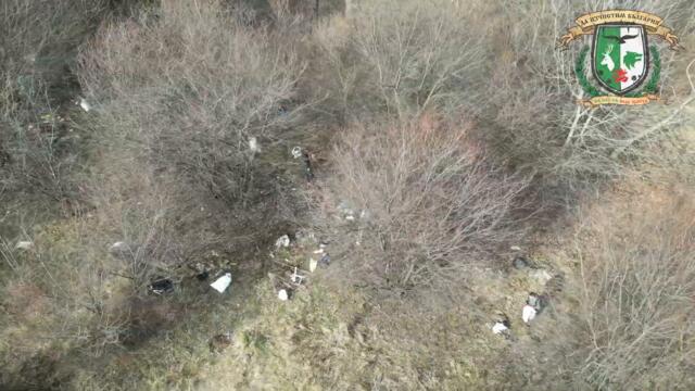 Почистване на мото писта бул. България