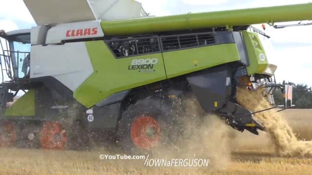 Claas Lexion 8900 - THE WORLD BIGGEST COMBINE