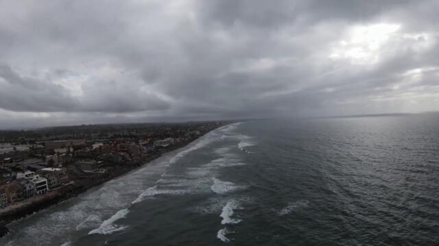 DJI FPV Drone Maiden Flight Test Heavy Winds