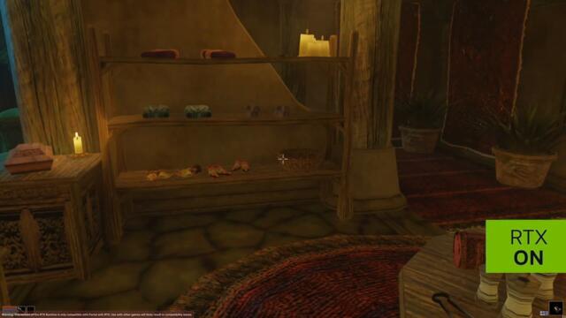 RTX Remix Graphics Comparison Morrowind vs Morrowind RTXOn