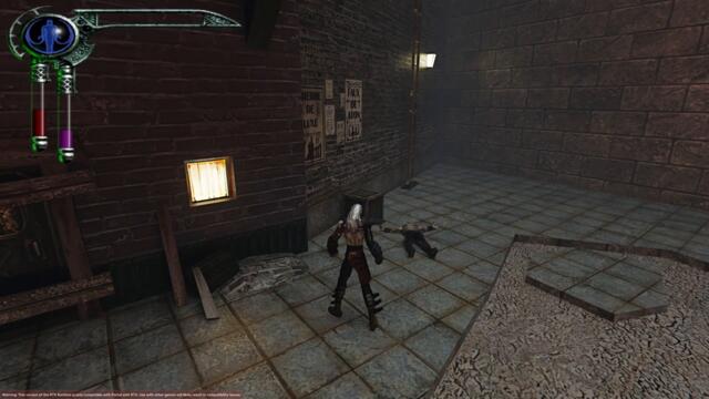 Legacy of Kain: Blood omen 2 ray tracing. RTX Remix On/Off comparison. (RTX remix Portal Hack)