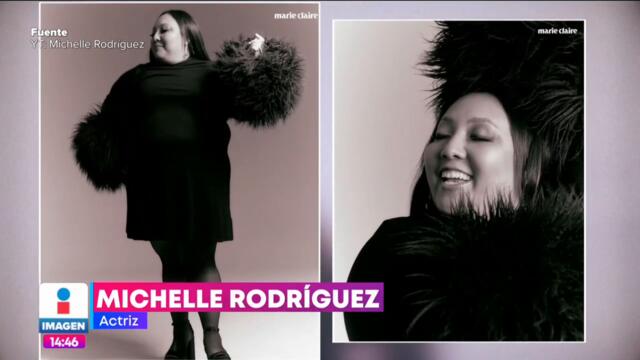 Portada de Michelle Rodríguez en revista enciende el debate sobre la gordofobia