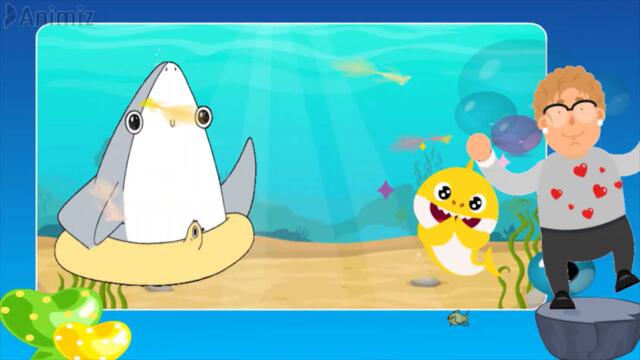 baby shark🐋🦈  remix song #kids