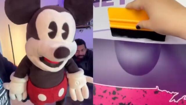 New Year SAME OLD SUS MICKEY MOUSE getting satisfied #shorts