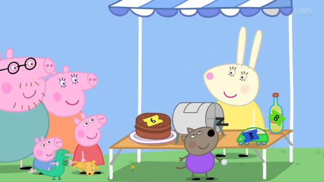 Прасето Пепа на Български Език Peppa Pig BG Audio.Летене с балон