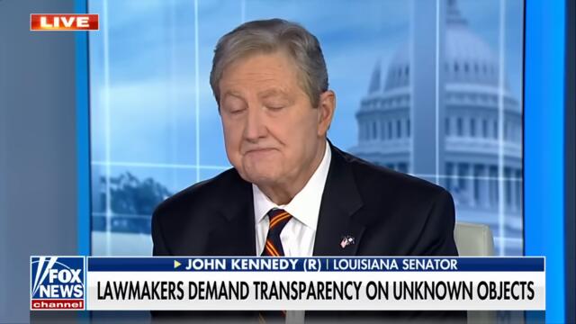 John Kennedy: The cow is out of the barn