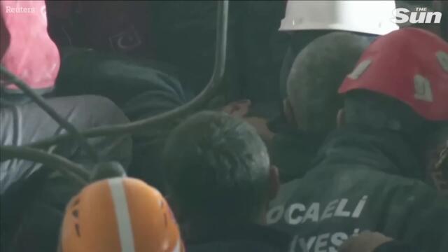 Two survivors pulled from rubble eight days after Turkey quake