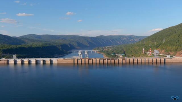 Красноярская ГЭС и Красноярское водохранилище