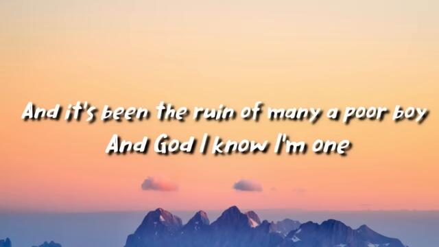 The Animals - House of the Rising Sun (lyrics)