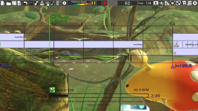 Awakening Wood (Pikmin 2) - Custom Remix, Rhythm Heaven Fever.