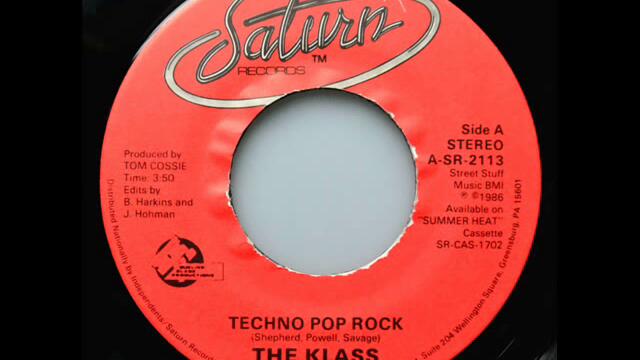 The Klass - Techno Pop Rock 7" edit