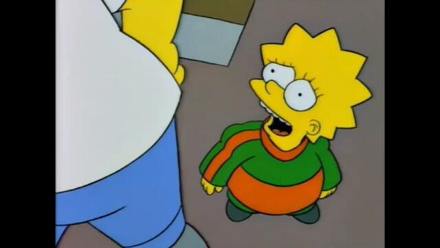 The Simpsons - Don't make me run, I'm full of chocolate