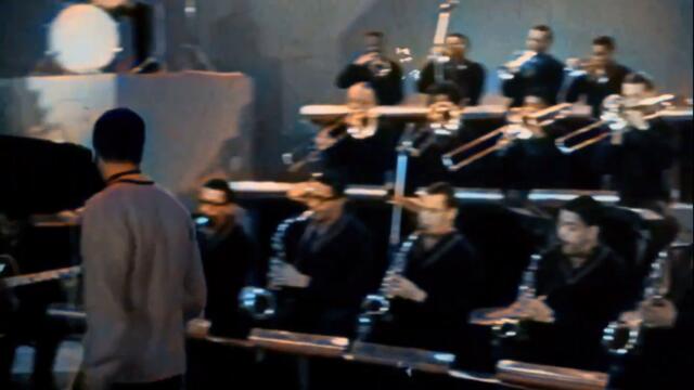 Quincy Jones & Orchestra, "Jazz pour tous", RTBF studio, Belgium, 1961 (colorized)