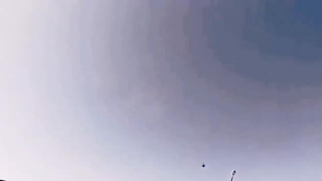 Покойной Ночи, русские оккупанты! Меткое Уничтожение вражеского вертолёта в небе над Украиной.