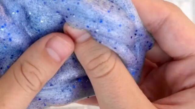 Watch This Satisfying Slime Stretch and Squish