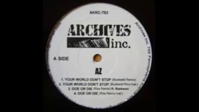 AZ - Your World Don't Stop (Buckwild Remix) (1995)