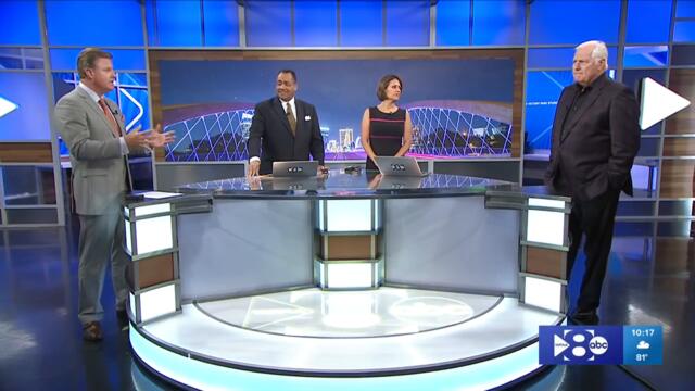 Dale Hansen becomes emotional after surprise portrait of childhood best friend