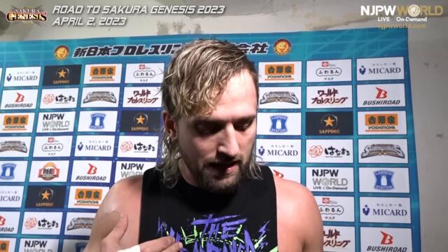 #njSG 2nd Match Backstage 4/2/23 (with Subtitles)｜Road to SAKURA GENESIS 2023 第2試合 Backstage