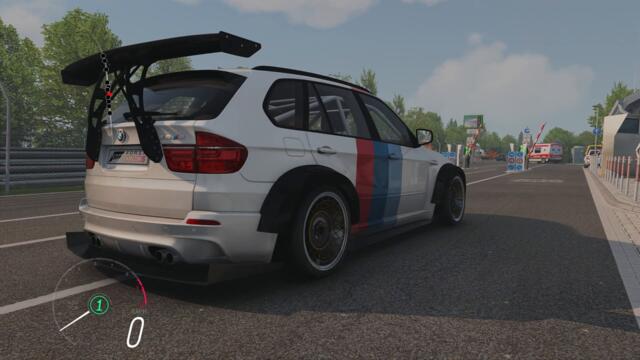 With the BMW X5 M FORZA EDITION at the Nürburgring In full contact - Assetto Corsa