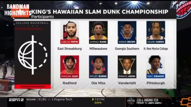 2023 NCAA Dunk Contest-Full Coverage