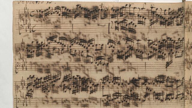 BWV 773 - BACH Invention 2 in C minor MANUSCRIPT harpsichord