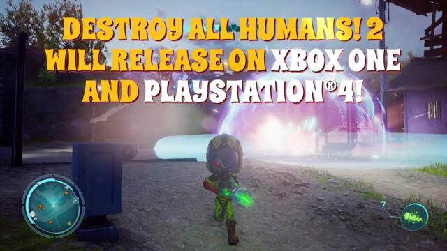 Destroy All Humans! 2 - Reprobed: Single Player | Announcement Trailer
