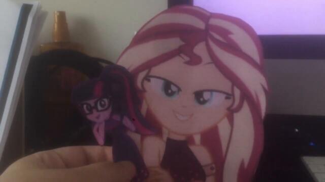 Twilight Sparkle and Sunset Shimmer Dance Say So MLP Minis More K_DA Behind The Scenes