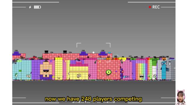 Numberblocks Game Avoid the Acid Rain remix | Subtract 2 numbers together
