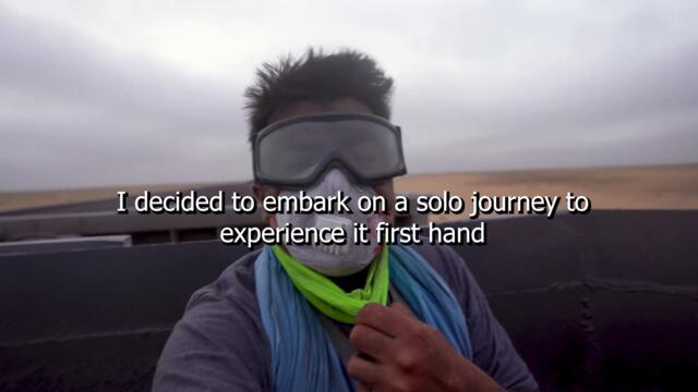 I Hitchhiked on a CARGO TRAIN across the Sahara