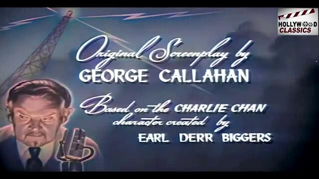 Чарли Чан - Алената улика (Charlie Chan in The Scarlet Clue! 1945) E01