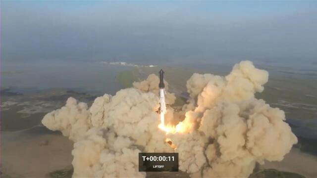 (Complete) Flight Video of SpaceX's Starship & Superheavy Suborbital Test Flight