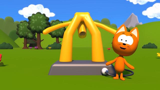 Learning Colors Video for Toddlers MeowMeow Kitty - Nursery Games for Kids with Balloons