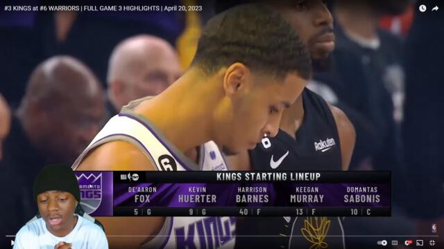 Warriors vs Kings Full Game Highlights Reaction
