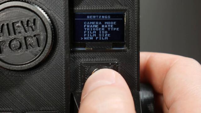 3D Printed 35mm Analog Film Movie Camera | OKTO35