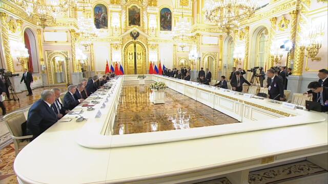 Встреча Путина и Си Цзиньпина в Кремле- Что обсуждалось__HD