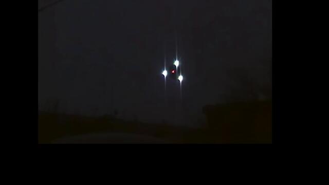 Black Triangle UFO - stabilized, enhanced