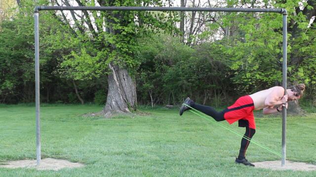 Amazing Resistance Band and Calisthenics Full Body Bar Workout