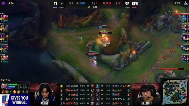 Faker wat was that | MSI 2023 T1 vs GEN G