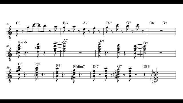 Barney Kessel - St  Thomas Transcription
