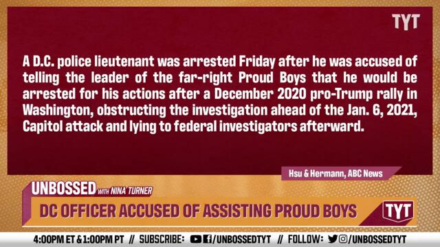 Officer Lamond Arrested For Being HEAVILY Involved with the Proud Boys
