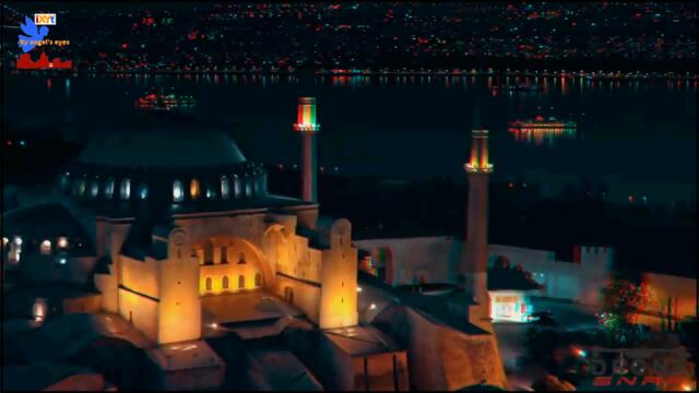 Hagia Sophia, Istambul, Turkey  in 3D video "by angel's eyes - iXYt" red-cyan anaglyph