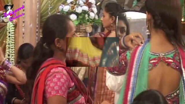 On location of TV Serial 'Uttaran'  Mithi's  mehendi