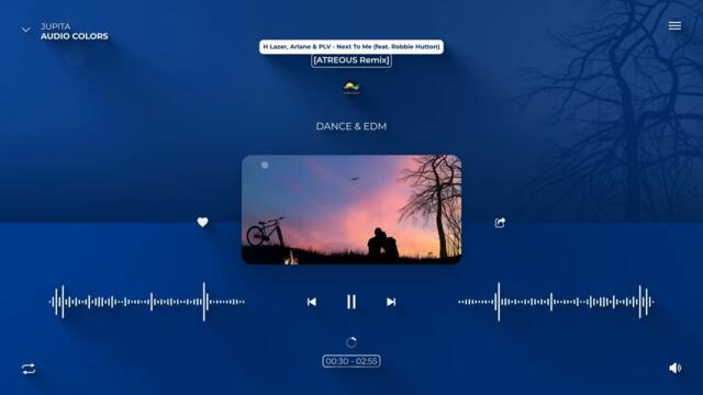 H Lazer, Arlane & PLV - Next To Me (feat. Robbie Hutton) [ATREOUS Remix] | Jupita | Audio Colors
