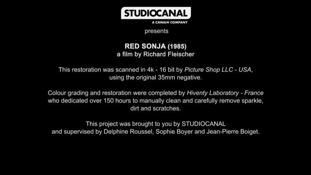 Червената Соня Red Sonja   (1985)  Бг Аудио Част 1