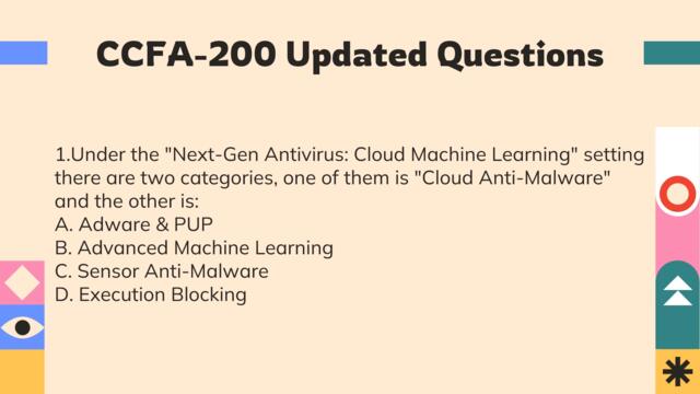 CCFA-200 CrowdStrike Certified Falcon Administrator Updated Answers