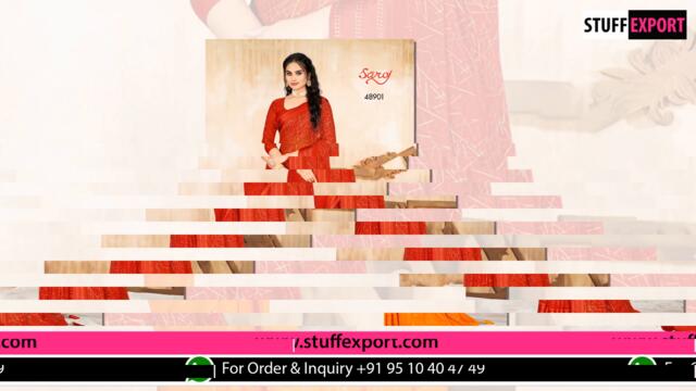 Saroj Moksha Vol 4 Designer Georgette Saree Collection Full Catalog Available At Wholesale Rate.