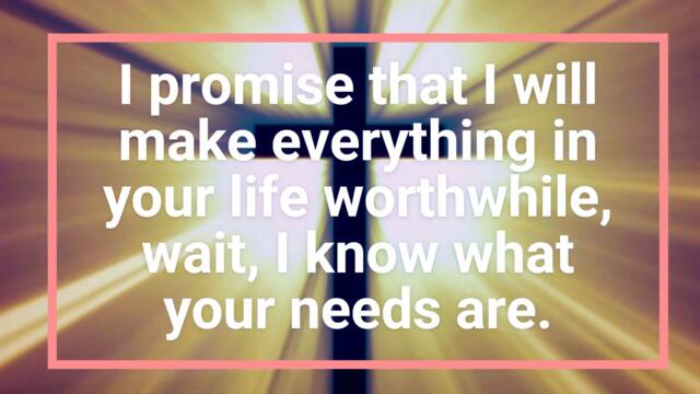 God's promises - Jesus God loves you