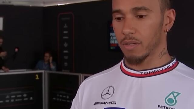 Lewis Hamilton post quali interview