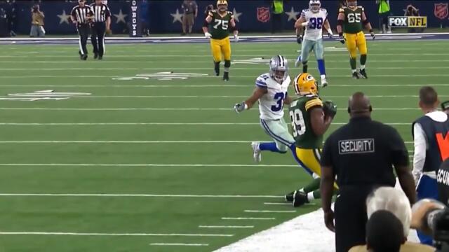 Game Winning Jared Cook Catch Green Bay Packers at Dallas Cowboys