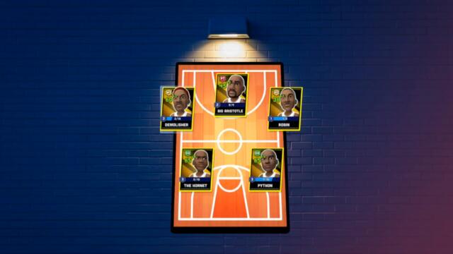 Mini BasketBall - Hollywood Stars! The Scorer x1 in a 3-Pointers Pack!